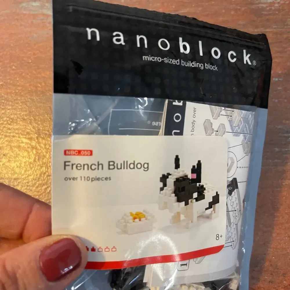 NANO BLOCK FRENCH BULLDOG - NBC 050 110+PIECES Building Blocks